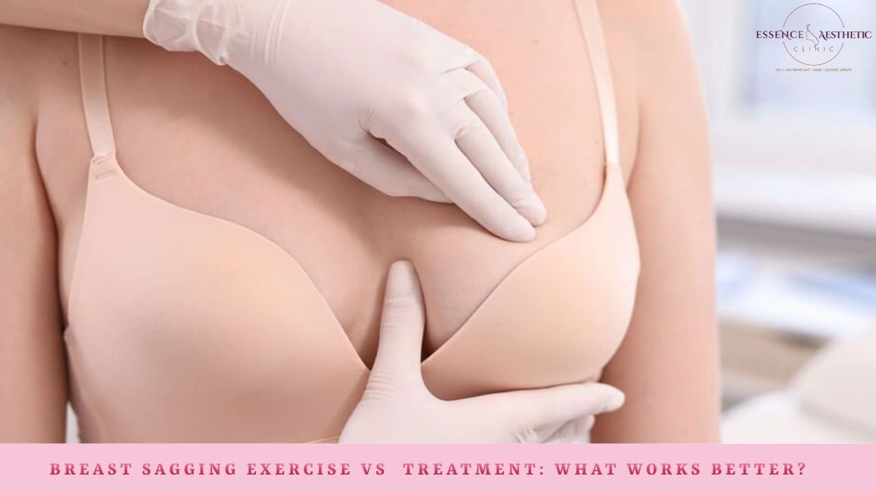 breast sagging exercise