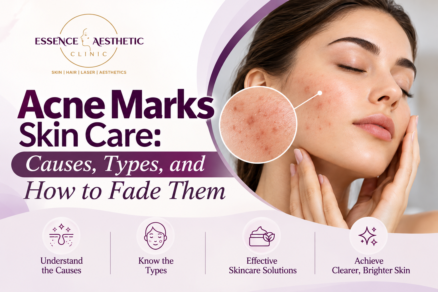 acne marks: skin care